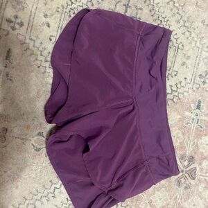 Lululemon Athletica Purple Athletic Shorts
